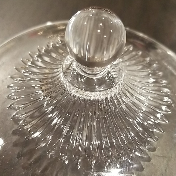 Paşabahçe Crysta Candy dish w/ lid. NIB - Picture 6 of 16